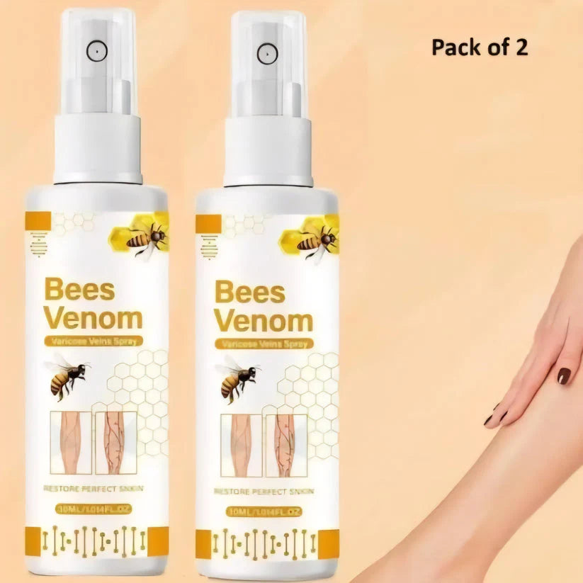 BEE VENOM VARICOSE VEINS RELIEF SPRAY (BUY 1 GET 1 FREE)(PACK OF 2)